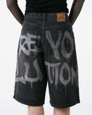 Revolution Spray Oversized Jorts