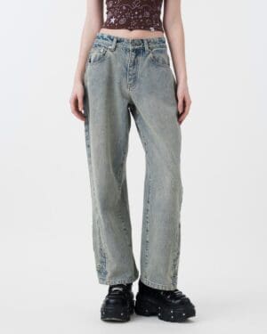 Upside Down Adjustable Jeans